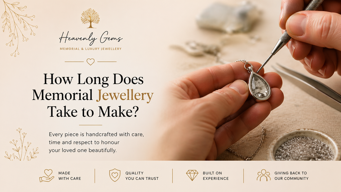 How Long Does Memorial Jewellery Take to Make?