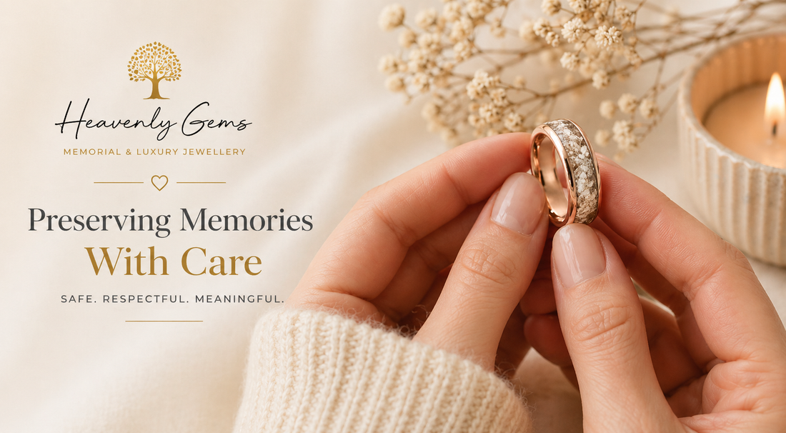 How to Preserve Ashes in Jewellery Safely