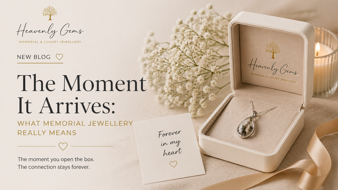 The Moment It Arrives: What Memorial Jewellery Really Means