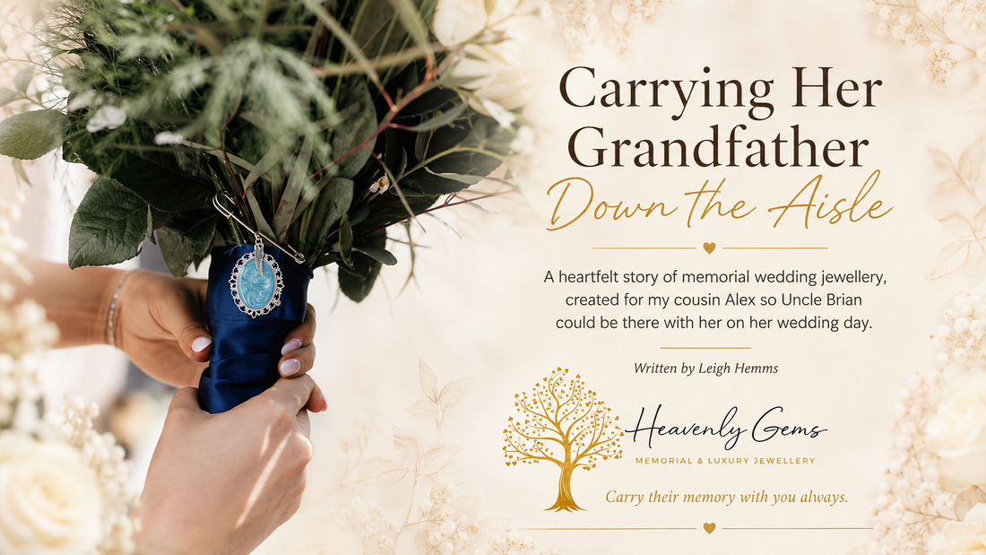 Wedding Memorial Jewellery: Carrying a Loved One Down the Aisle