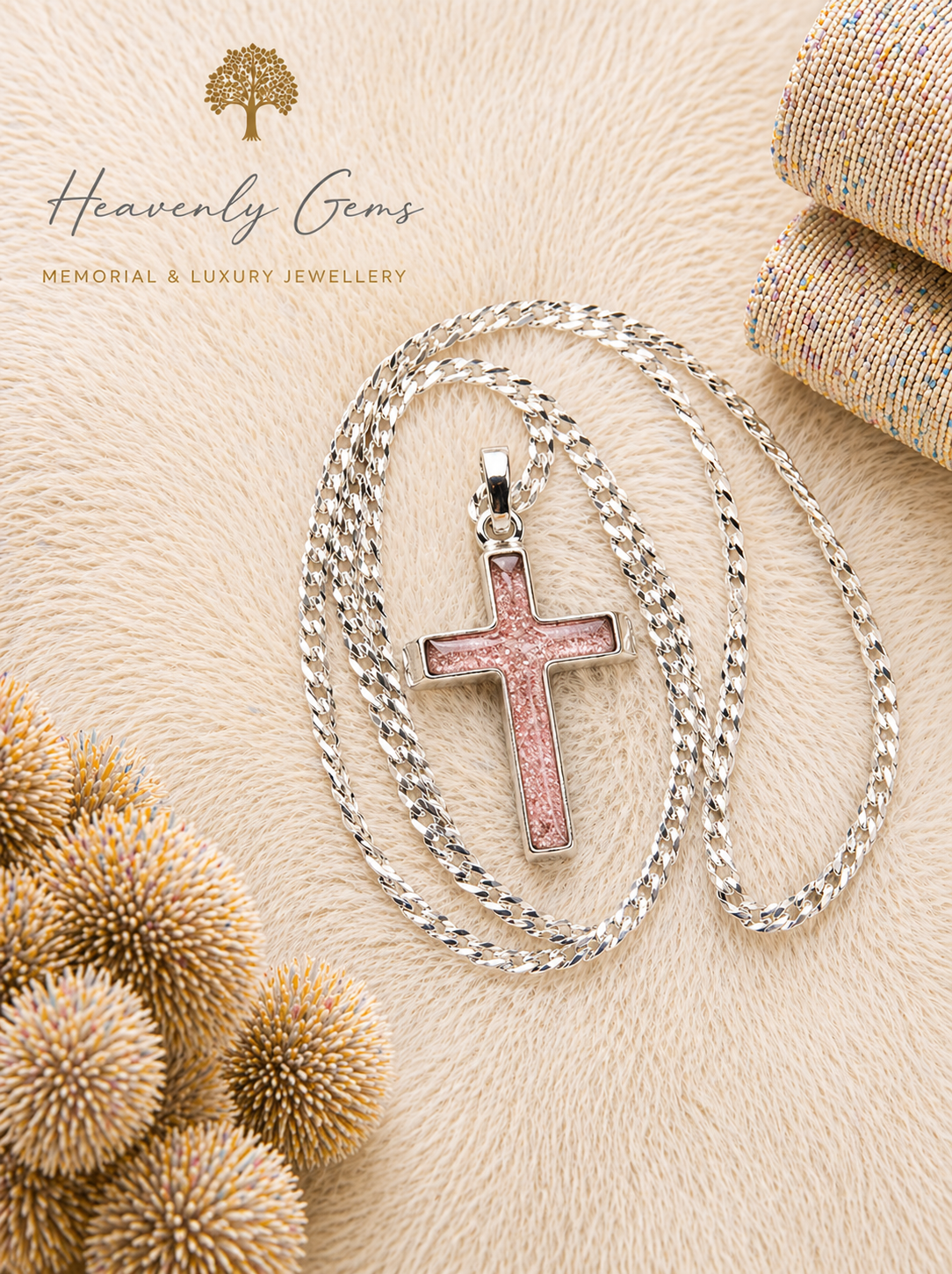 Casey Cross Memorial Necklace UK Ashes Jewellery