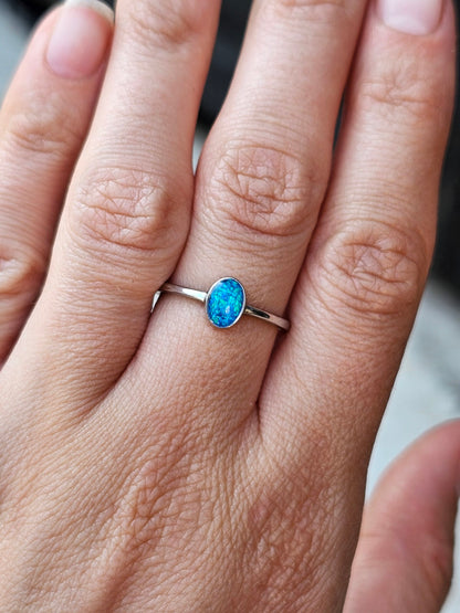 The Harlow oval Ring image 2