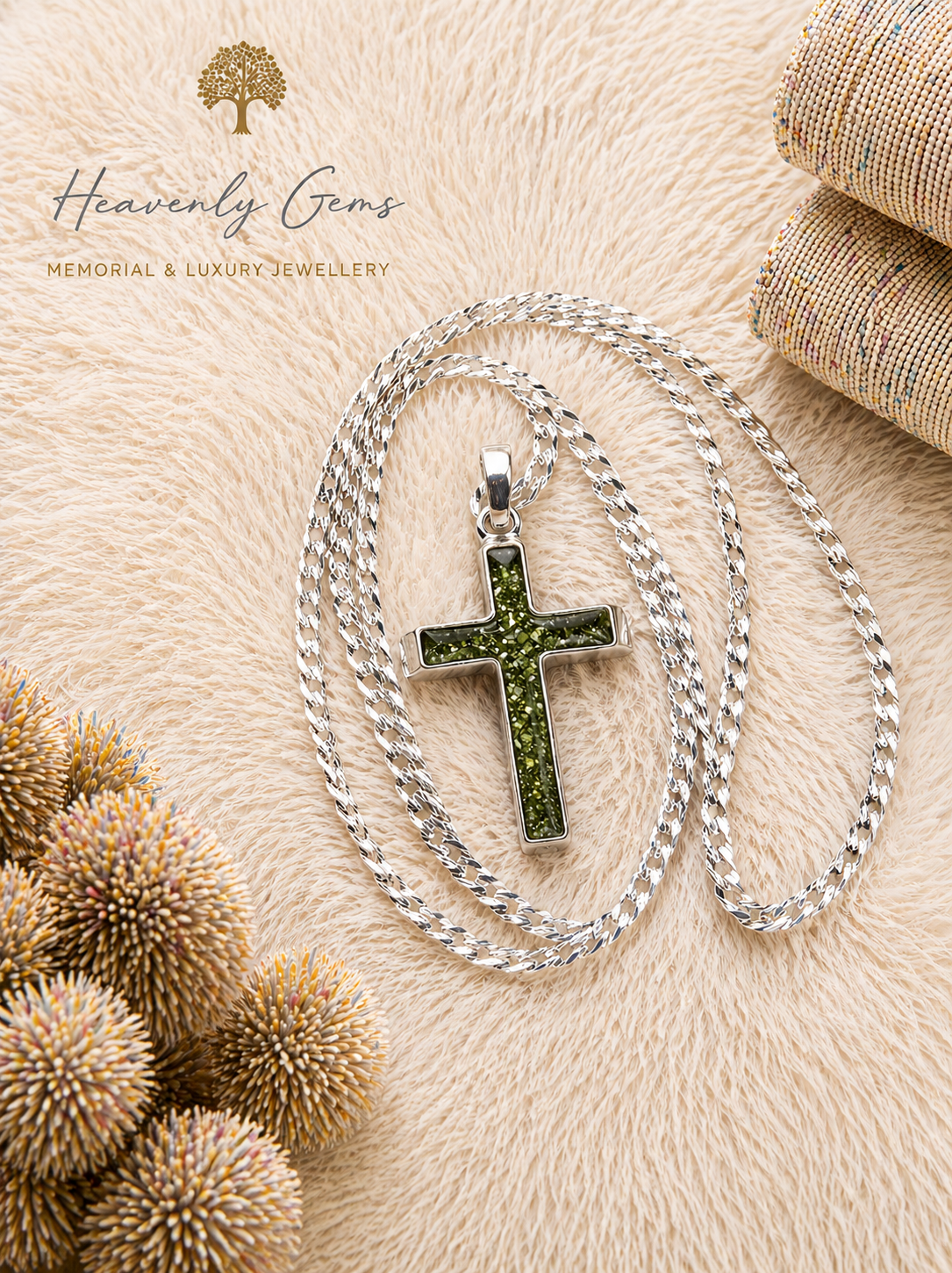 Casey Cross Memorial Necklace UK Ashes Jewellery