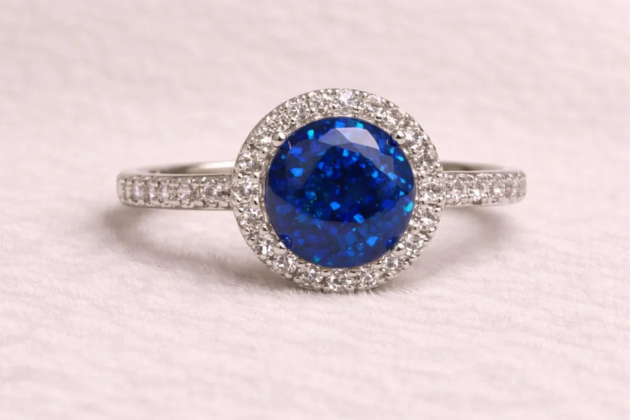 Halo Diamanté Ring