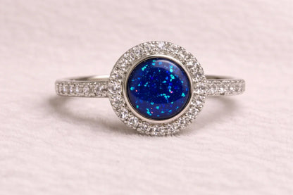 Halo Diamanté Ring