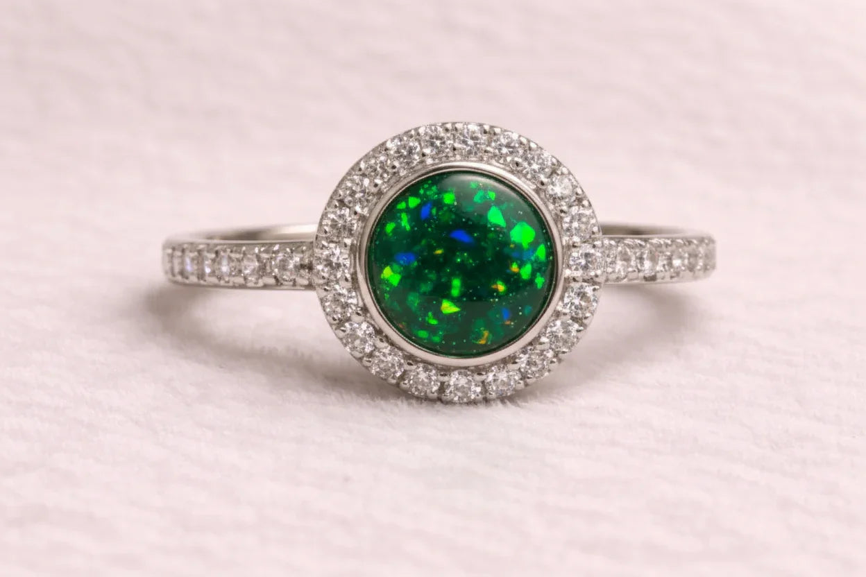 Halo Diamanté Ring