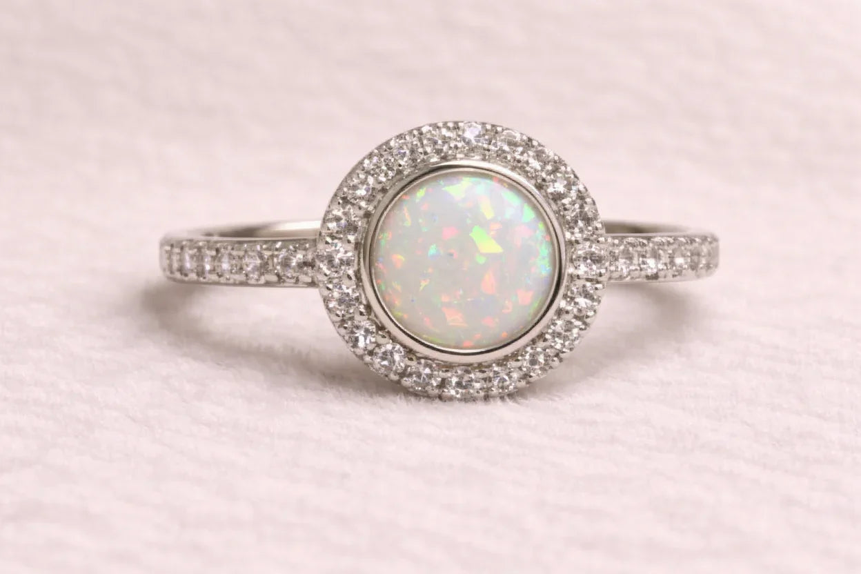 Halo Diamanté Ring