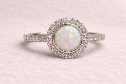 Halo Diamanté Ring