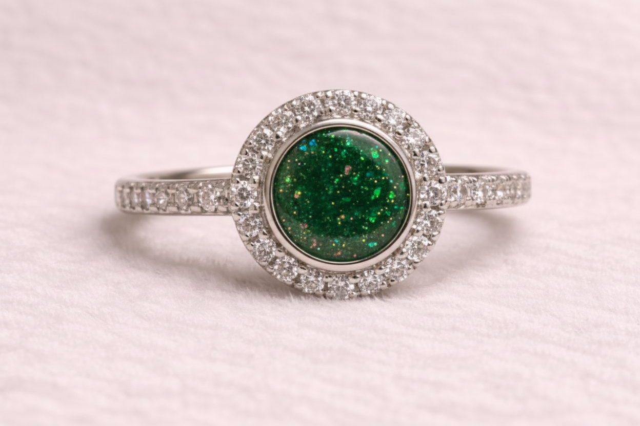 Halo Diamanté Ring