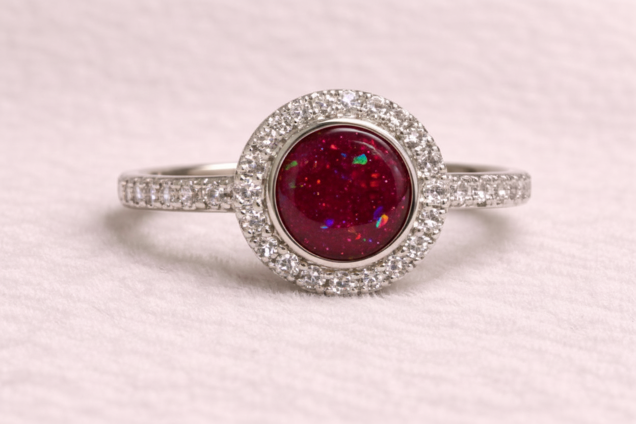 Halo Diamanté Ring