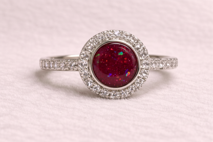 Halo Diamanté Ring