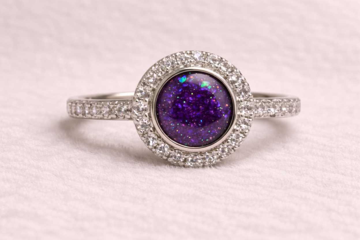 Halo Diamanté Ring