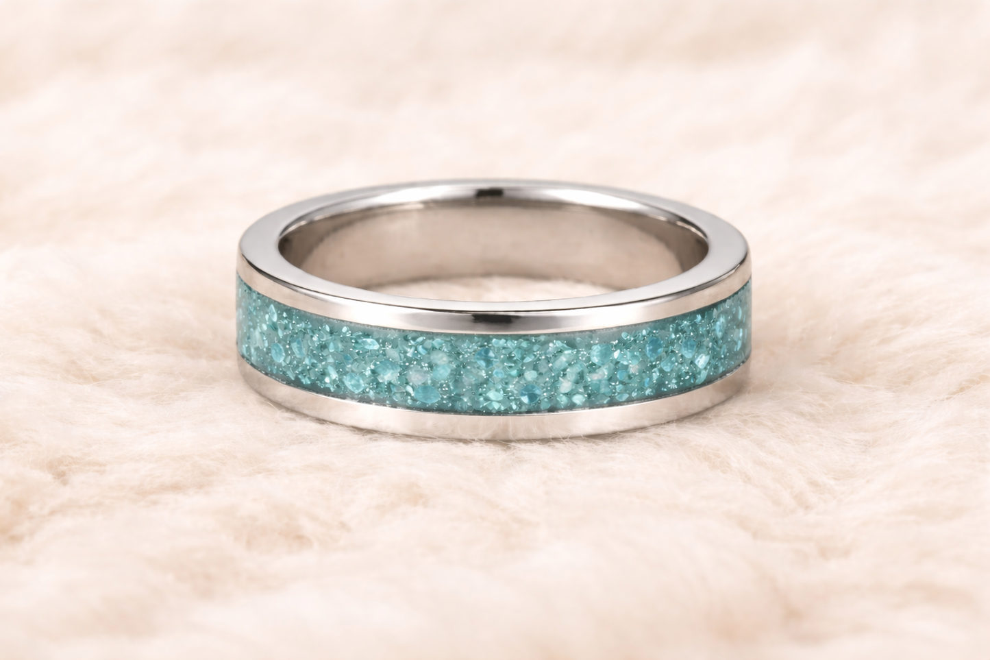 6mm Sterling Silver Tunnel Ring