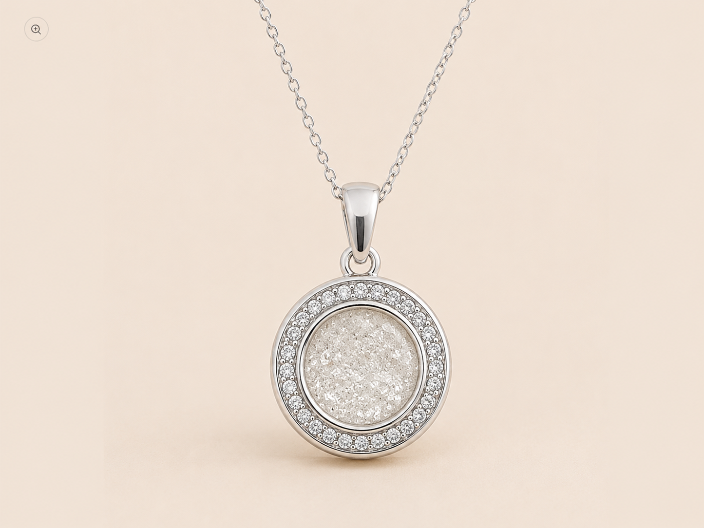 Serenity Memorial Ashes Necklace