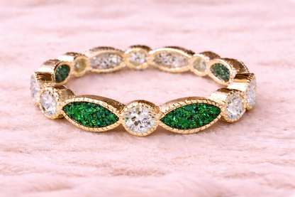 The Alysa Full Band Eternity Ring