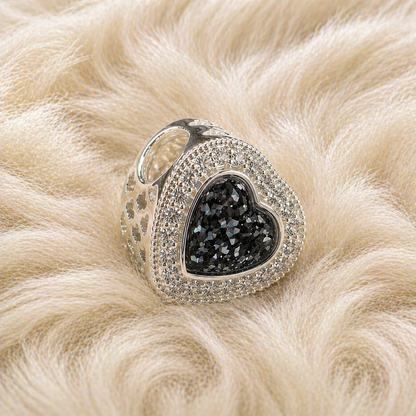 Diamond Heart Charm