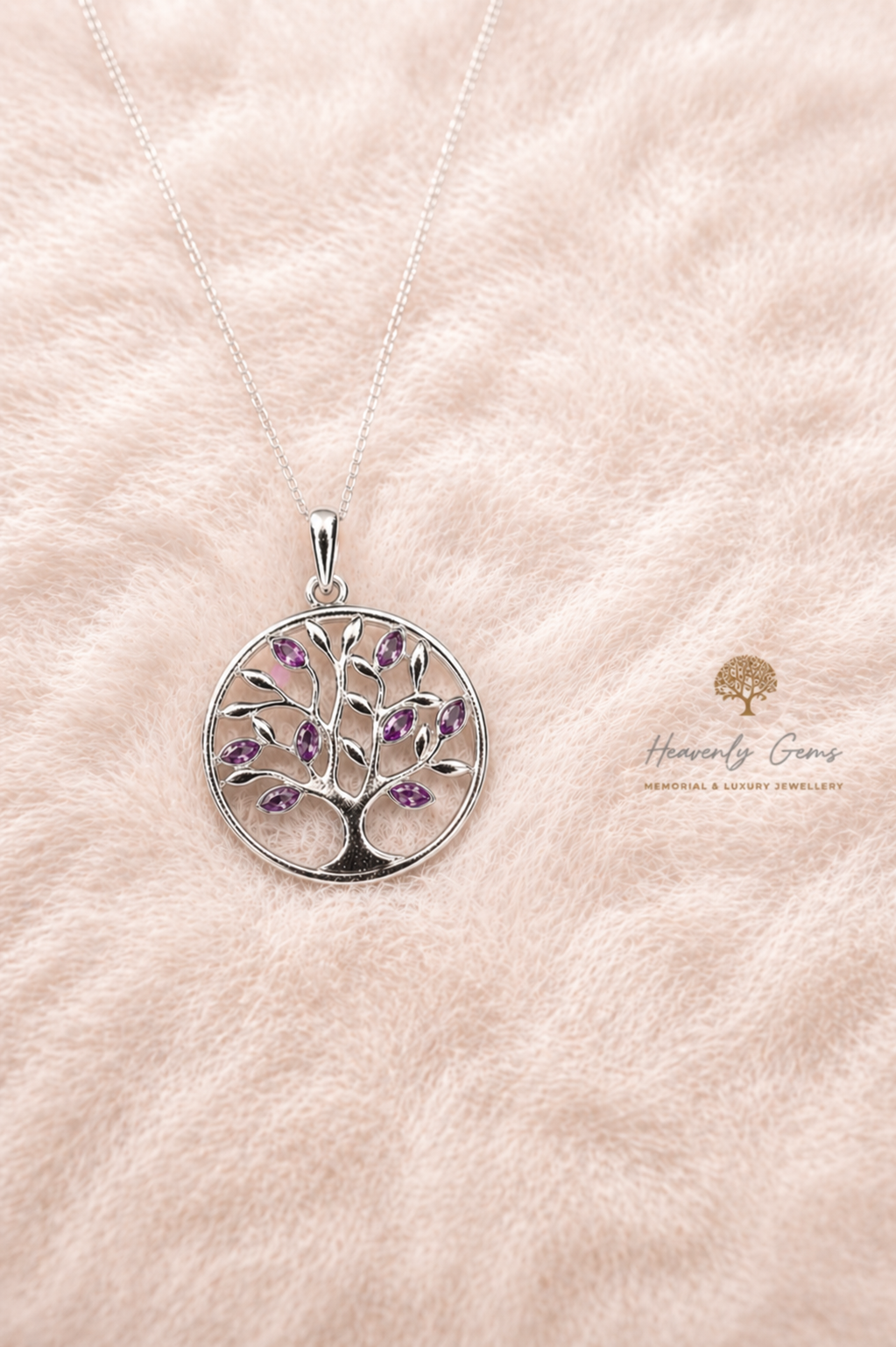 The Tree Of Life Marquise Necklace