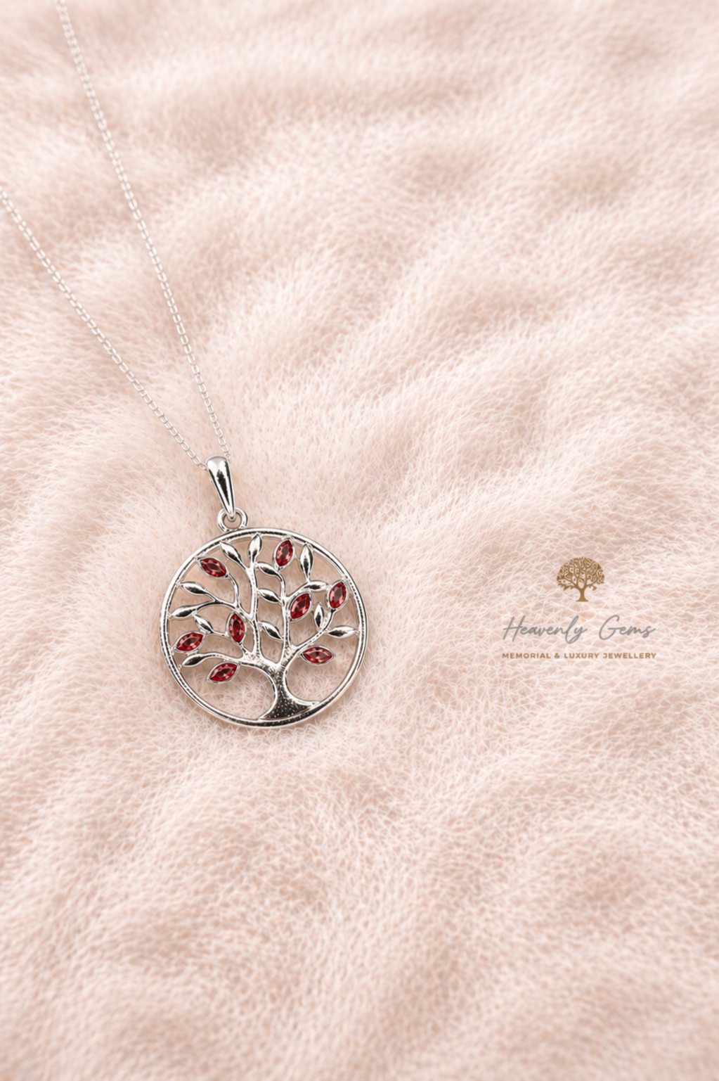 The Tree Of Life Marquise Necklace