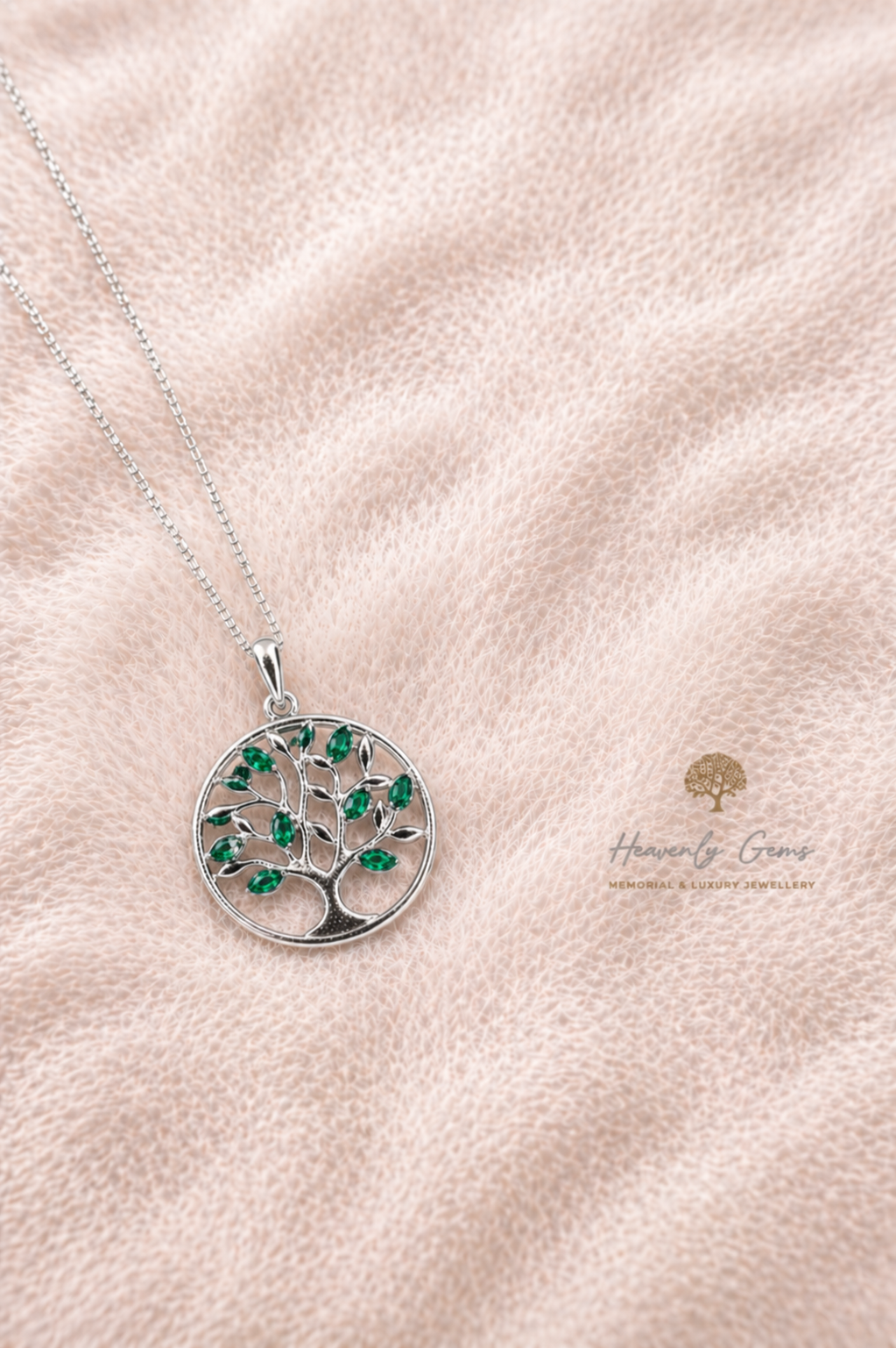 The Tree Of Life Marquise Necklace