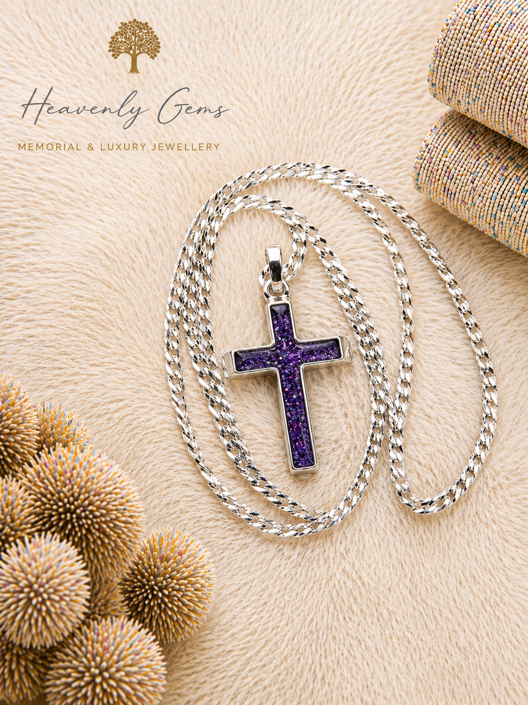 Casey Cross Memorial Necklace UK Ashes Jewellery