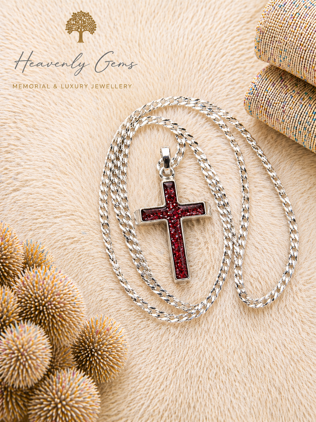 Casey Cross Memorial Necklace UK Ashes Jewellery
