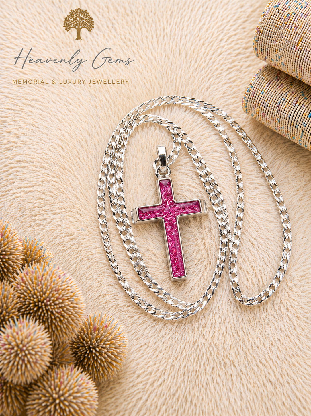 Casey Cross Memorial Necklace UK Ashes Jewellery