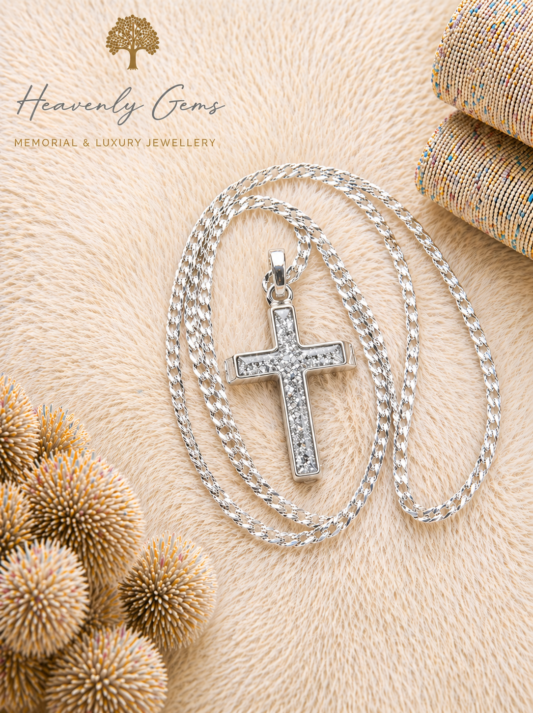 Casey Cross Memorial Necklace UK Ashes Jewellery