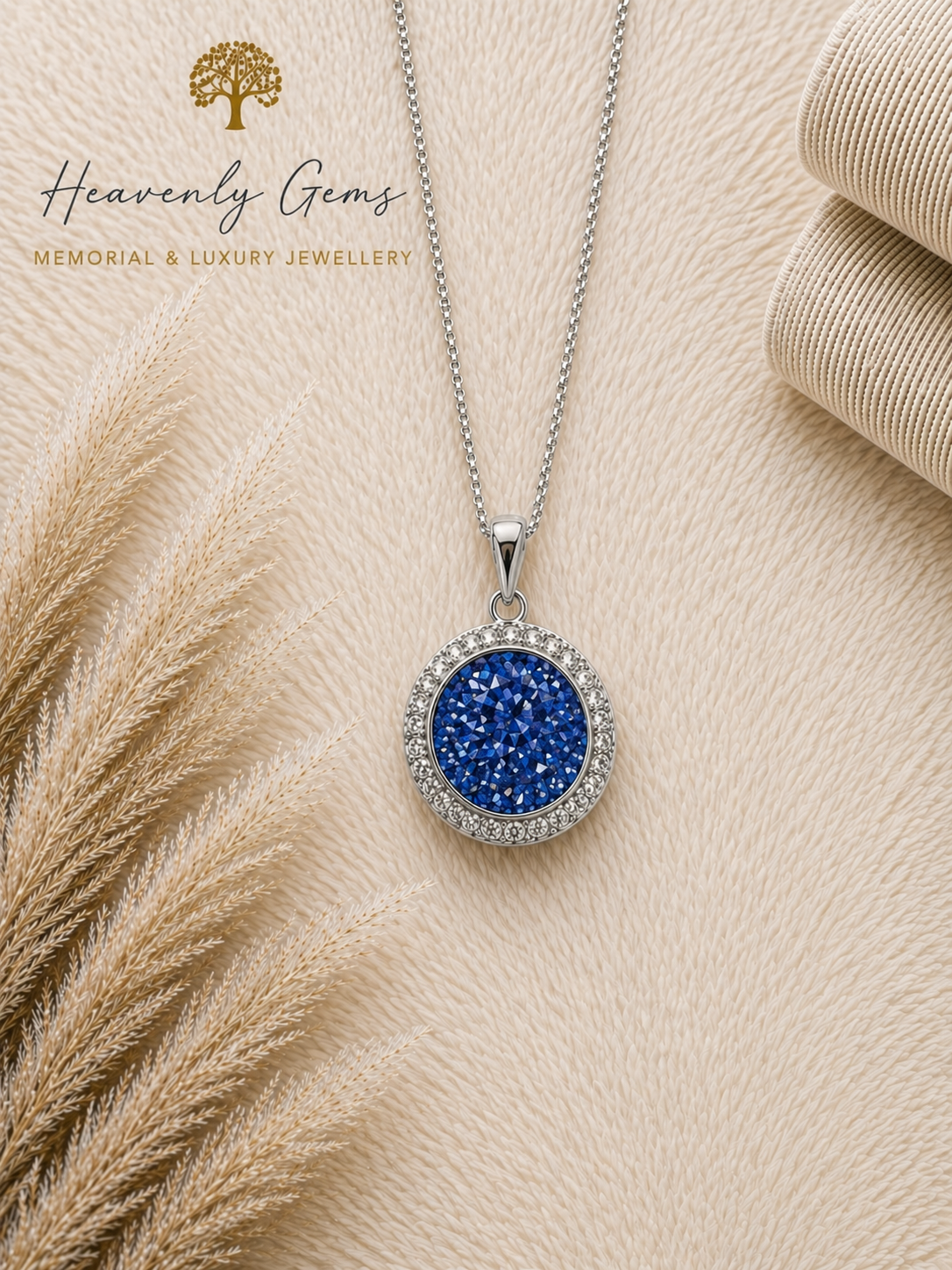 Cubic Zirconia Diamond Round Necklace