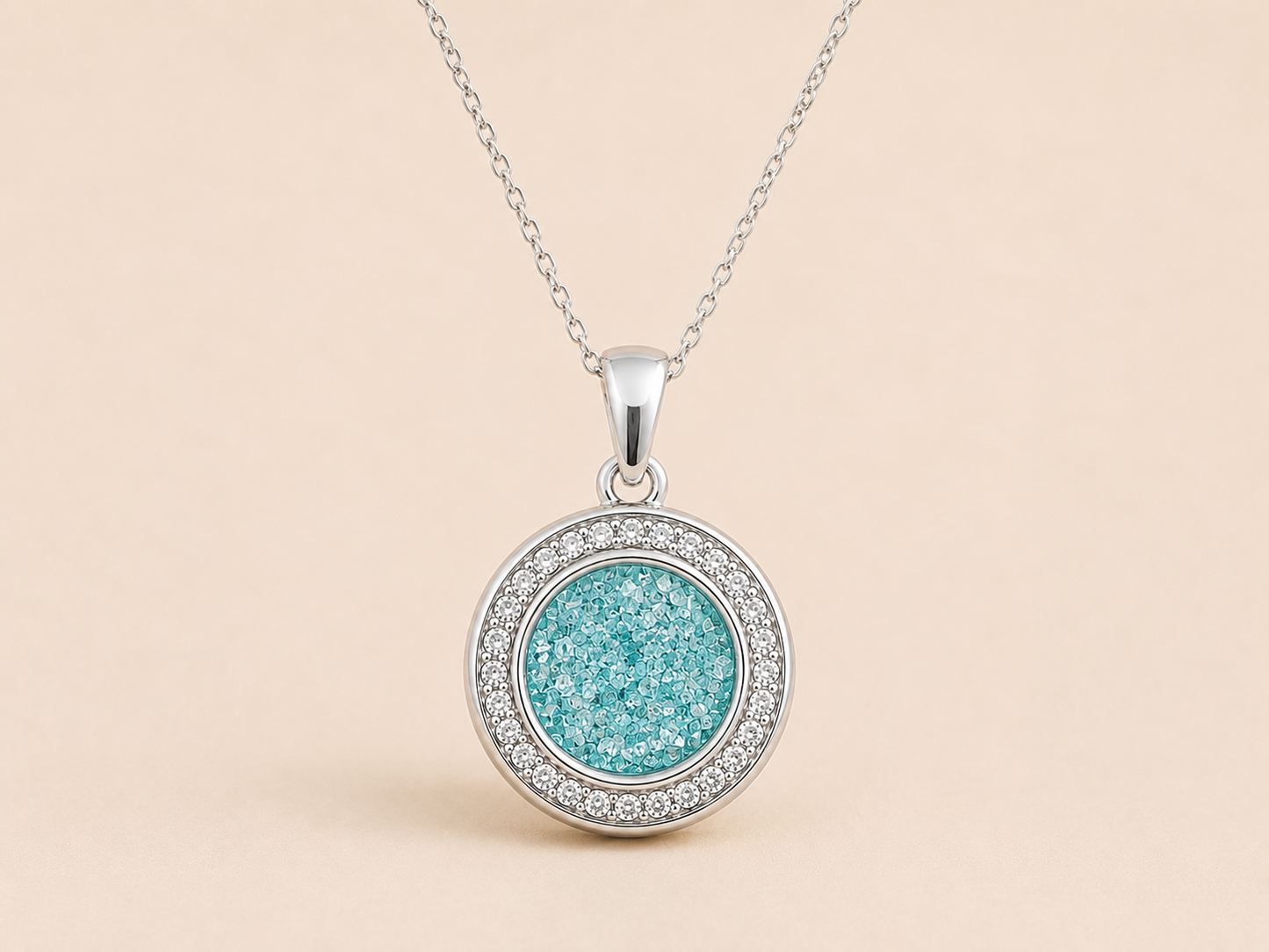 Serenity Memorial Ashes Necklace