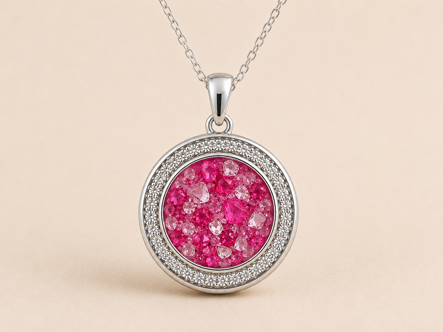 Serenity Memorial Ashes Necklace