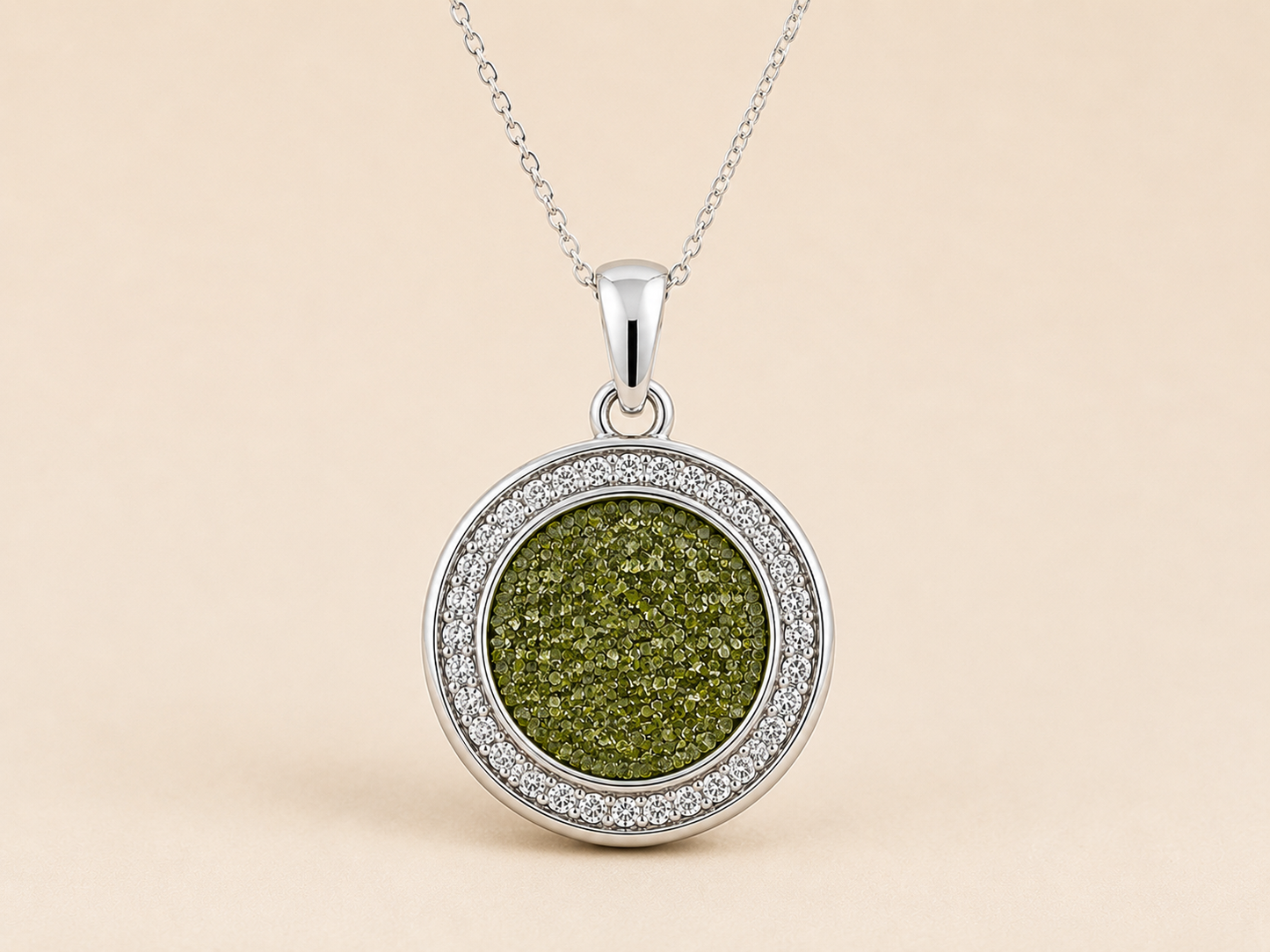 Serenity Memorial Ashes Necklace