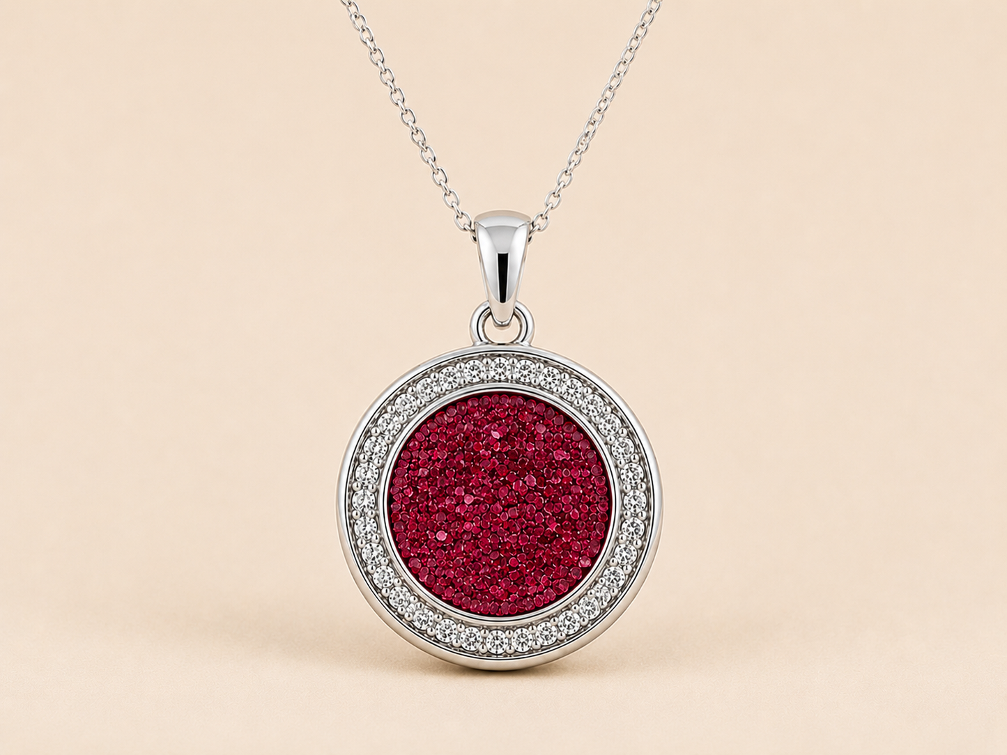 Serenity Memorial Ashes Necklace