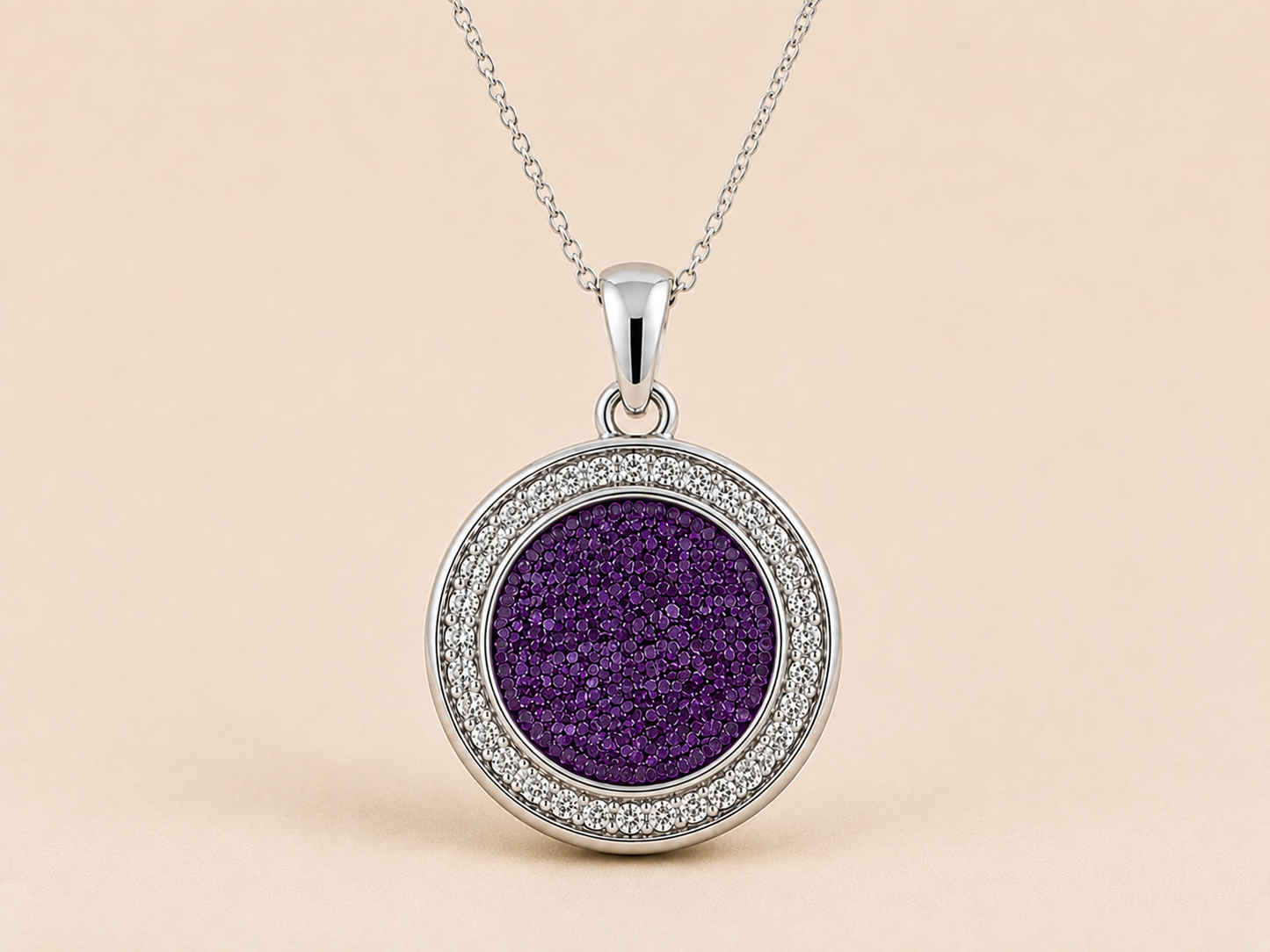 Serenity Memorial Ashes Necklace