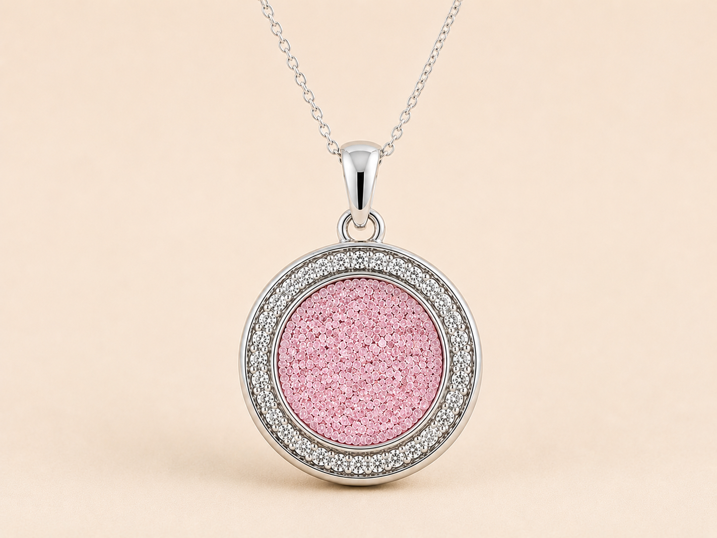 Serenity Memorial Ashes Necklace