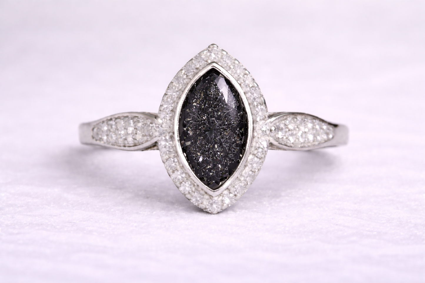 Anne Crystal Marquise Ring