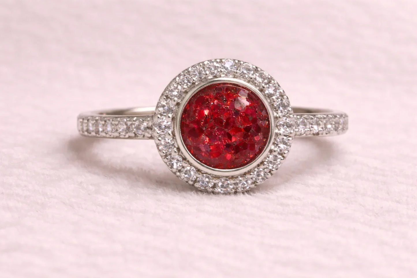 Halo Diamanté Ring