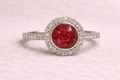 Halo Diamanté Ring