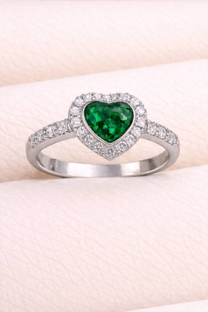 Louise Heart Diamanté Ring