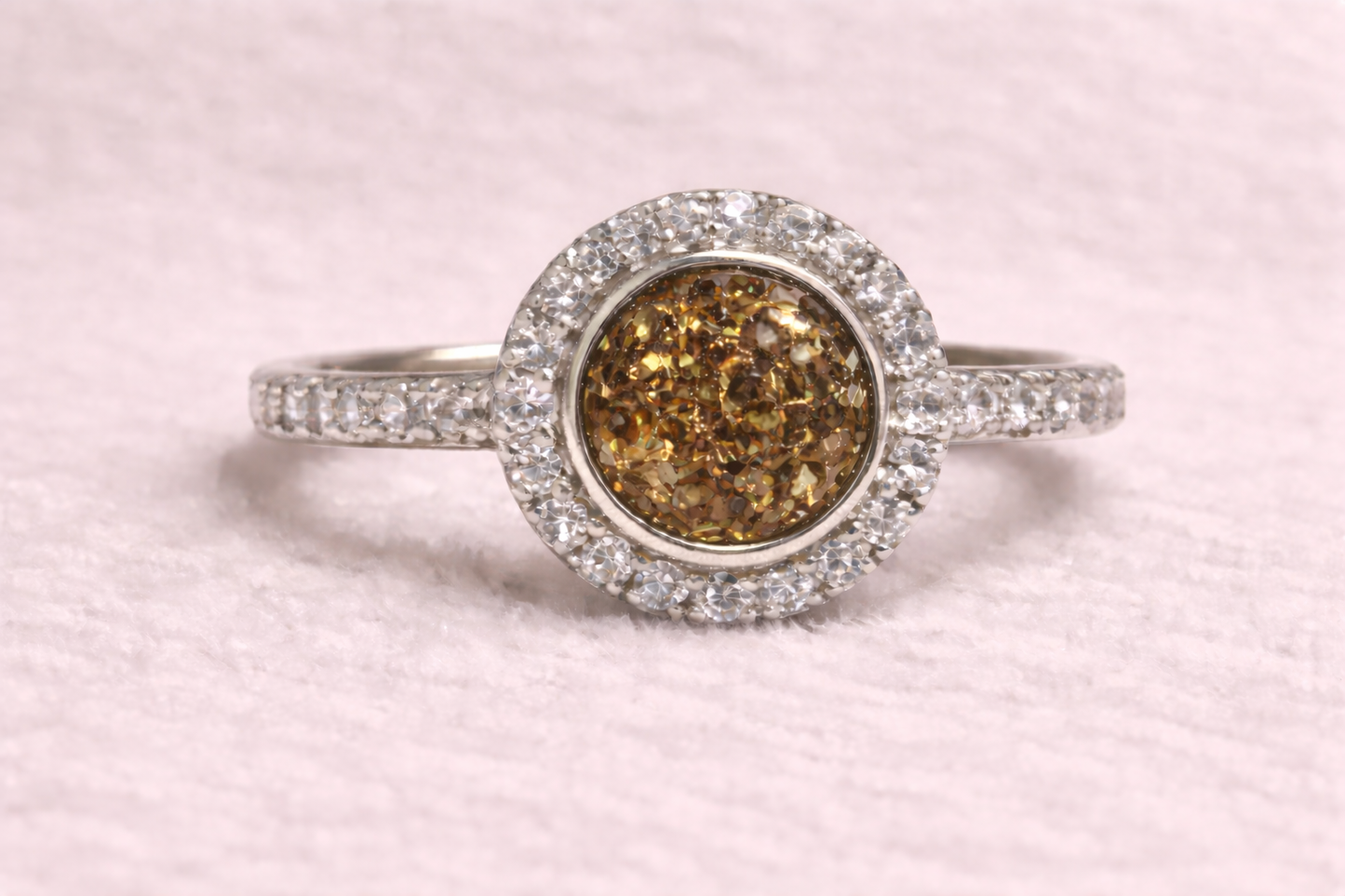 Halo Diamanté Ring