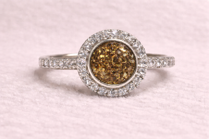 Halo Diamanté Ring