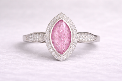 Anne Crystal Marquise Ring
