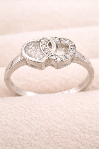 Entwined Heart Ring