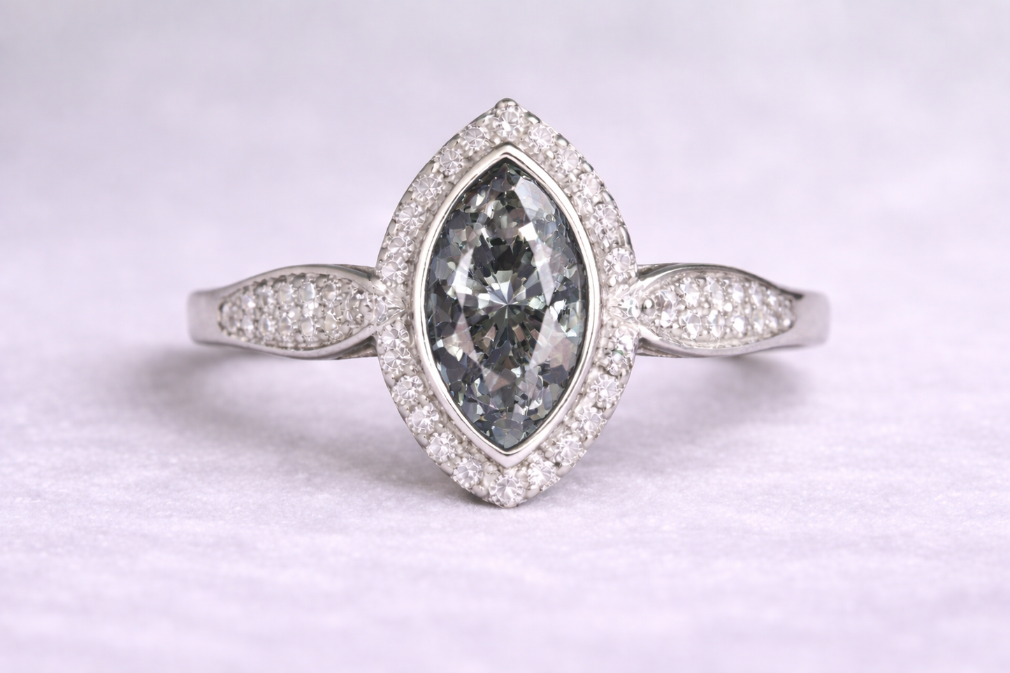 Anne Crystal Marquise Ring
