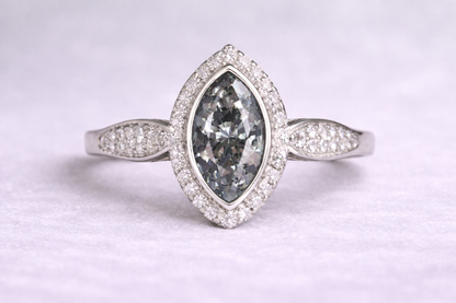 Anne Crystal Marquise Ring
