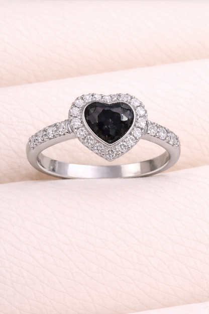 Louise Heart Diamanté Ring