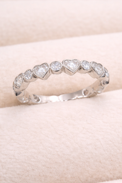 Heart Band Ring