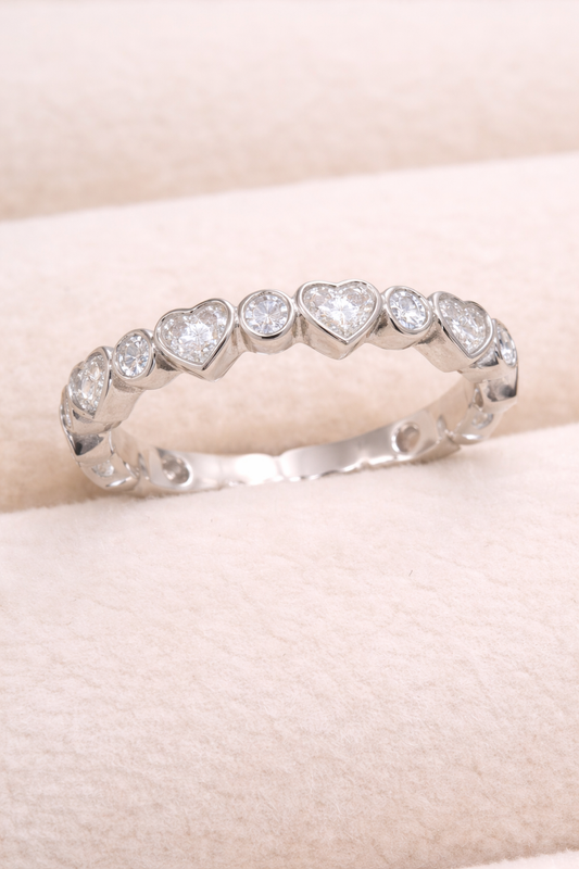 Heart Band Ring
