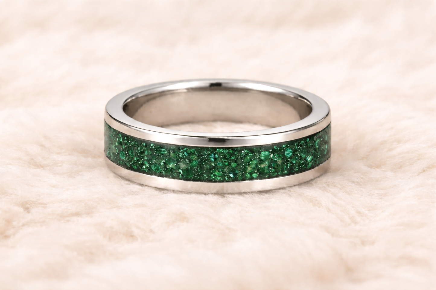 6mm Sterling Silver Tunnel Ring