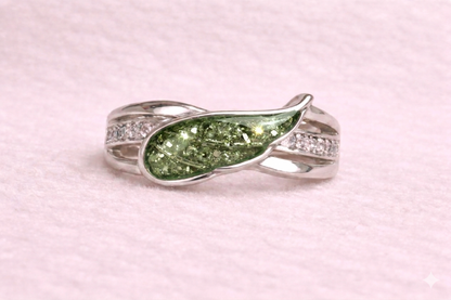Angel wing ring