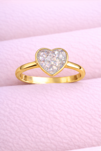 Lottie Heart Ring